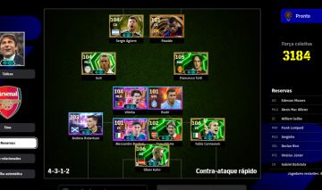 CONTA eFOOTBALL STEAM | TOTTI 105 + CANNAVARO 106 + KAHN 106 + AGÜERO 104