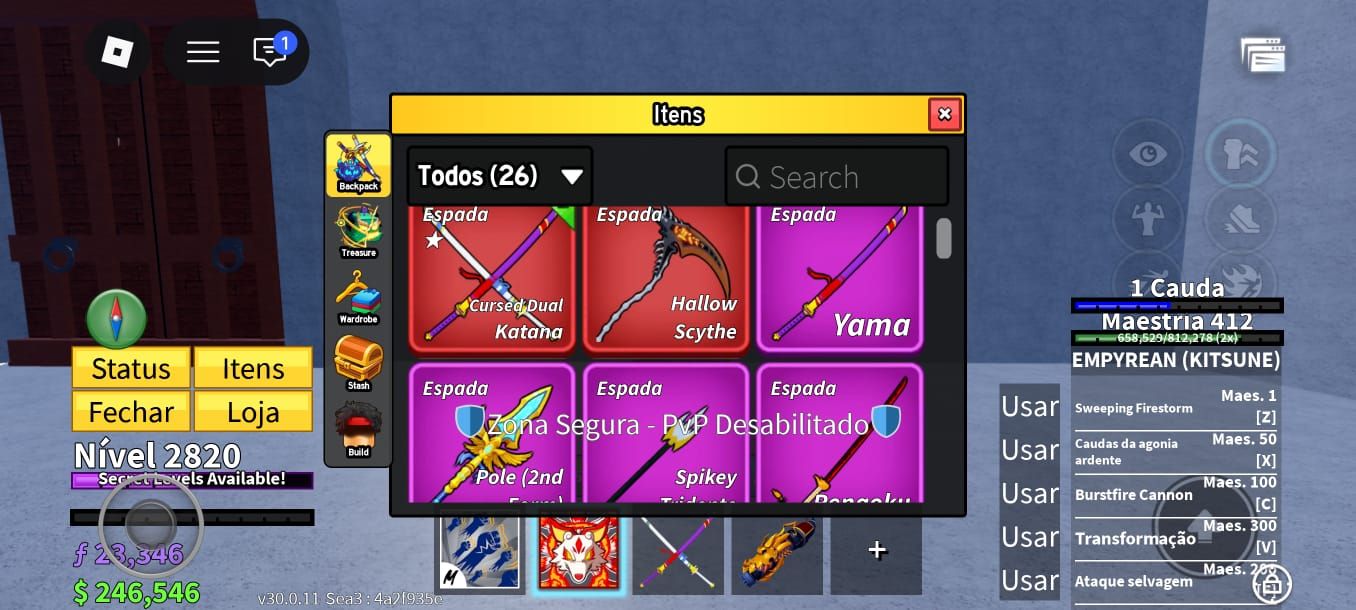 CONTA COM KITSUNE CRIMSON PERM