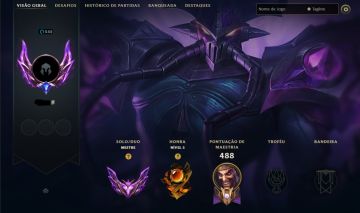 CONTA DE LOL - MESTRE 75LP