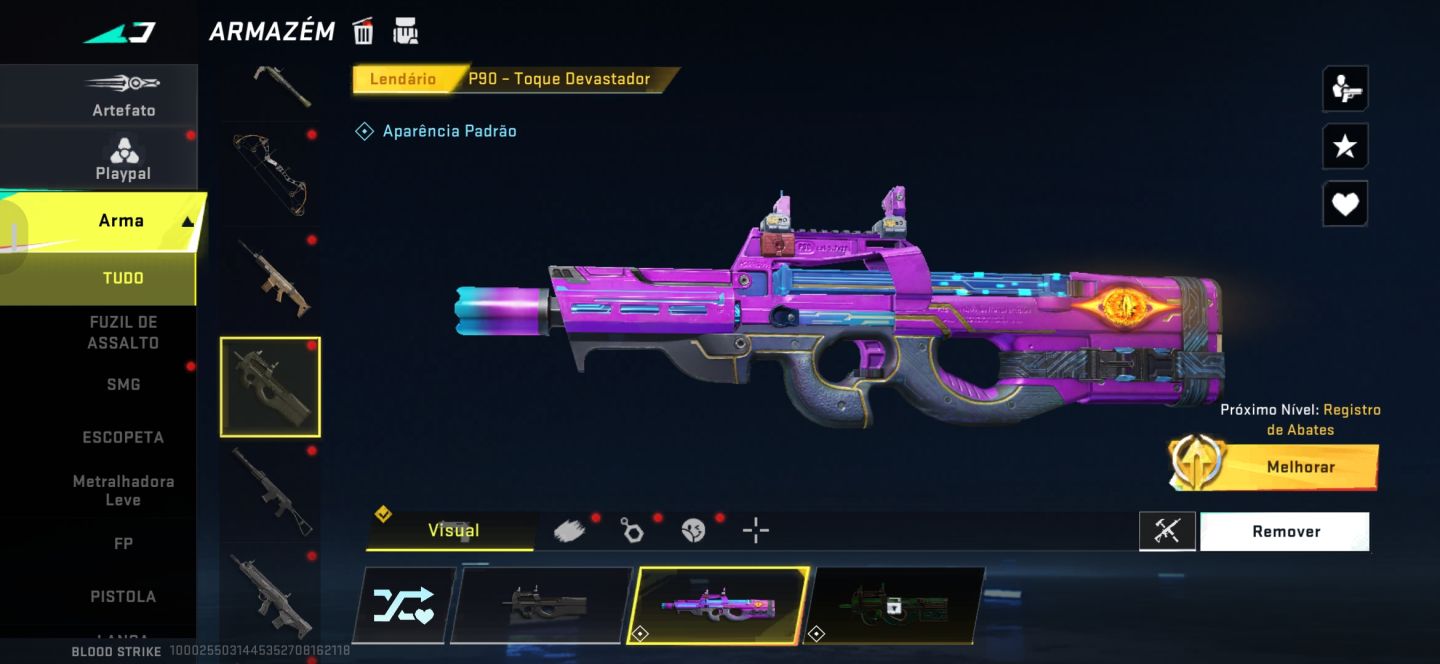 Conta blood strike pra rápido