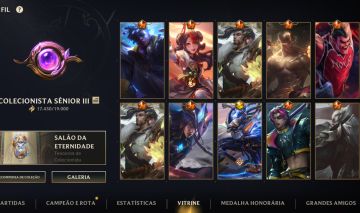 CONTA LOL | COLEÇÃO RARA | SKINS MÍTICAS | YONE | DARIUS | KAYN | SAMIRA