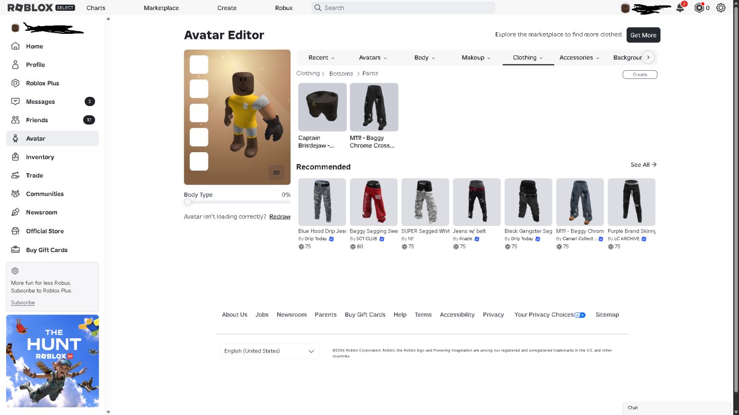 CONTA ROBLOX | GAMEPASS LOOTING ACCESS (SOUTH BRONX) +1600 ROBUX EM AVATAR