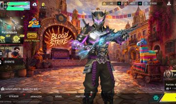 CONTA BLOODSTRIKE ANTIGA COM KATANA MARÉ DE GUERRA E 1066 dias