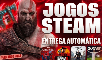 JOGOS PARA PC | CONTA STEAM OFFLINE | ESCOLHA SEU JOGO | ENTREGA IMEDIATA