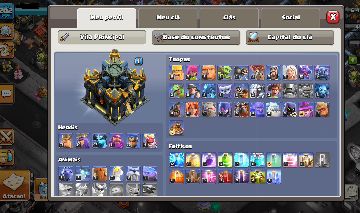 CONTA CLASH OF CLANS TH17 | Conta Antiga | LEIA A DESCRIÇÃO