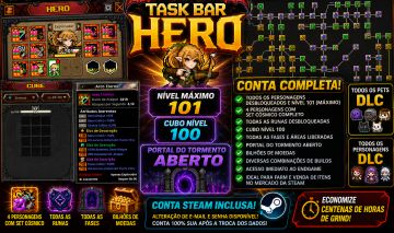 TBH ENDGAME MÁXIMO | TODOS OS PERSONAGENS LV.101 | FULL CÓSMICO | CUBO 100 |