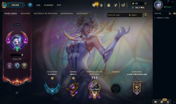 LEVEL 471 | PLATINA 2 | 167 SKINS FULL CHAMP | MAIN NASUS | FULL ACESSO