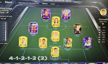 Conta Ps5 com time ea fc 27, time inegociavel 1.5kk, webapp liberado mais coins