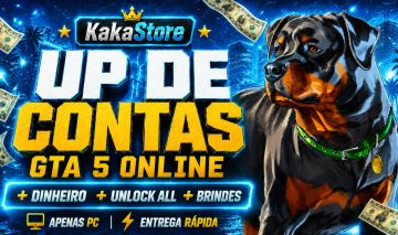 GTA 5 ONLINE PC - PACOTES DE DINHEIRO + BRINDES (MELHOR SEGURANÇA)