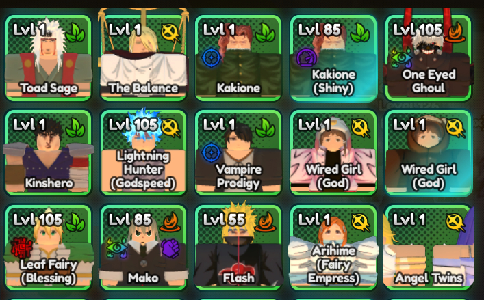 Conta com Todos os godlys, 150 glitcheds, 50 mysticals + recursos (negociavel)