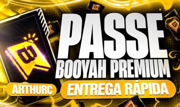 PASSE BOOYAH PREMIUM FREE FIRE GARENA | VIA ID, SEM ADICIONAR | ENTREGA RÁPIDA