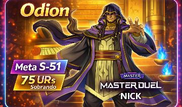 Master Duel Conta Deck Odion Meta S-51 (Entrega Automática)