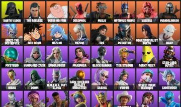 CONTA FORTNITE - 176 SKINS FULL | PODE ALTERAR E-MAIL | The Ageless, Peter Griff