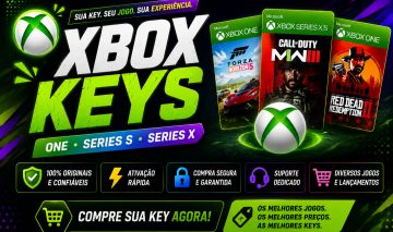 Xbox Keys Pelo Melhor Preço (ONLINE)