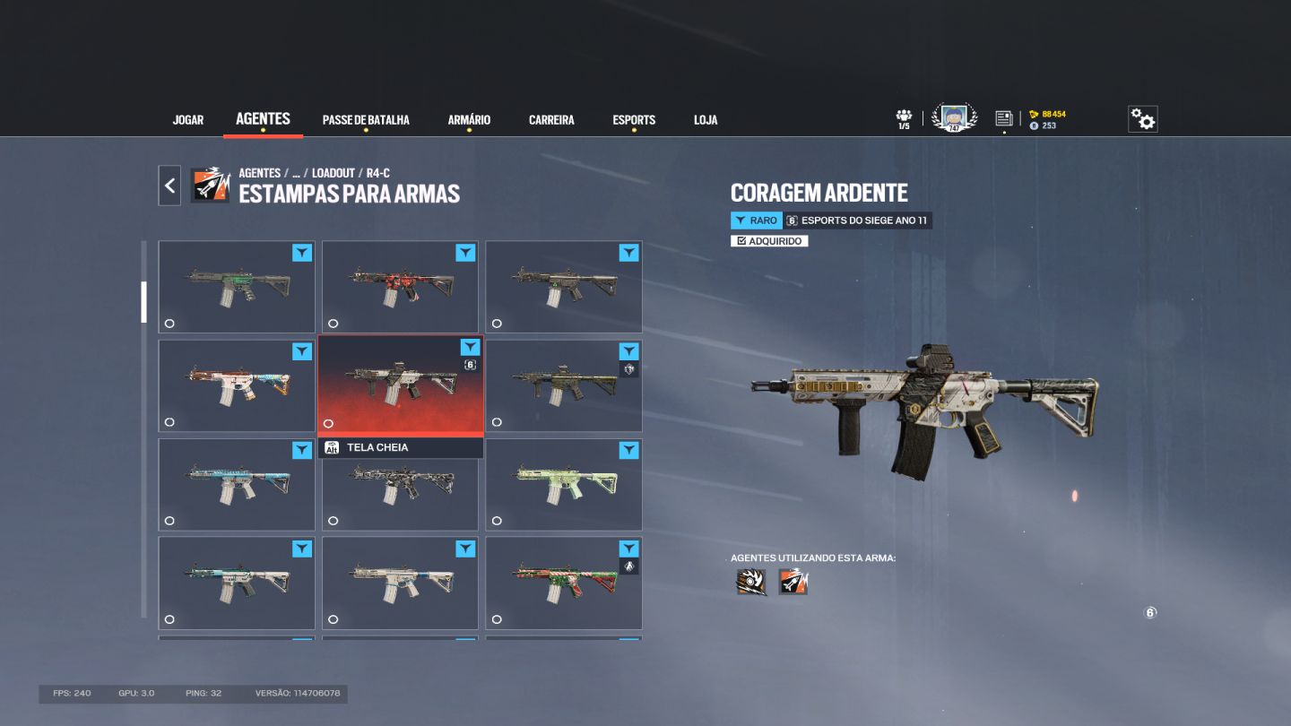 CONTA 3K ITENS, COM 3 CHAMPIONS ANTIGOS E DIMAS(RARISSIMOS) E MUITA SKIN TRYHARD
