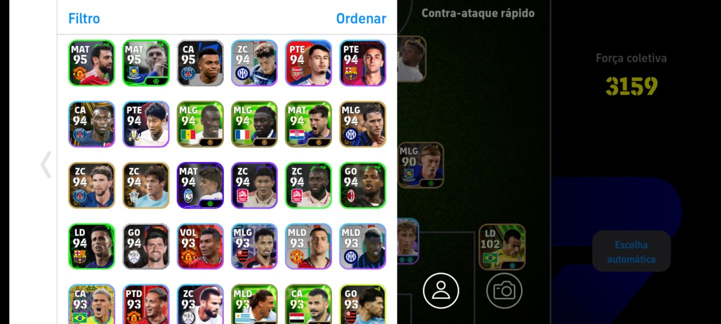 Conta efootball top, antiga boa pra amassar seus amigos com várias lendas