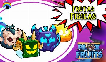 ROBLOX BLOX FRUIT FRUTAS FÍSICAS E GIROS
