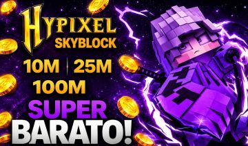 Hypixel Skyblock - Moedas 1 M por 0,48 + BRINDE