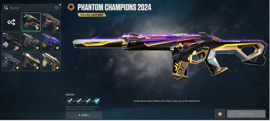 Conta valorant com varias skins limitadas - 9k gastos