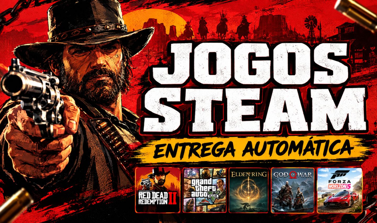 JOGOS DE STEAM CONTA OFFLINE PC (ACESSO GARANTIDO)