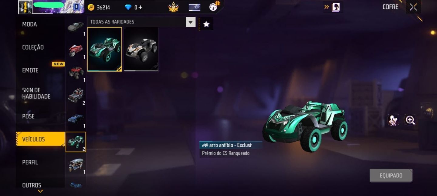 CONTA FF COMPLETA NV 15 - CONJUNTO SOMBRA DA NOITE + JIPE FUGA MACABRA + CARTÃO