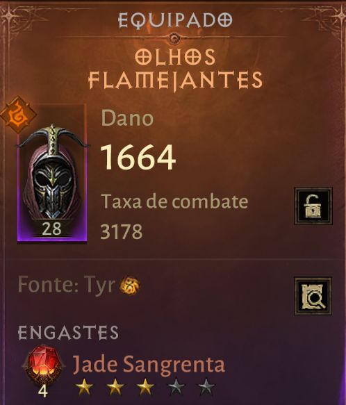 DIABLO IMMORTAL | 1570 RESO | 60.935 CR | DH 1575 | JADE SANGRENTA G4 | 21 BAÚS