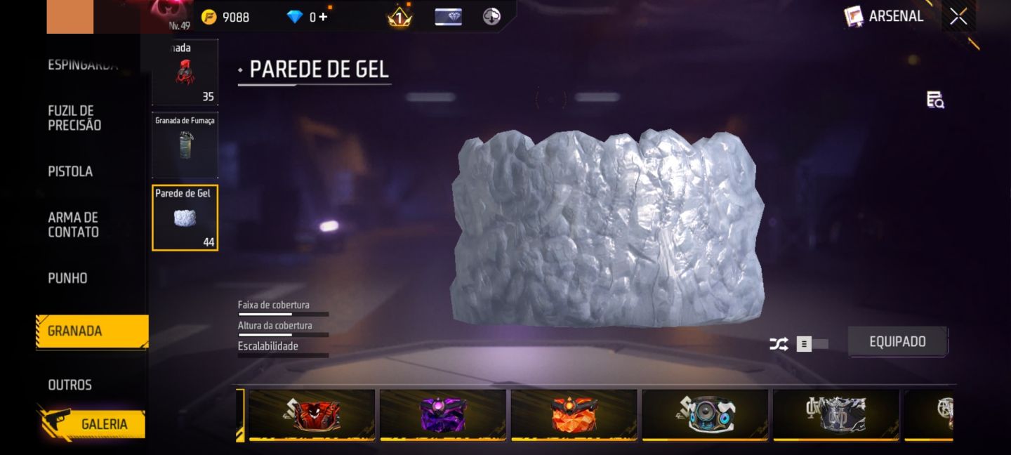 Conta free fire Insana