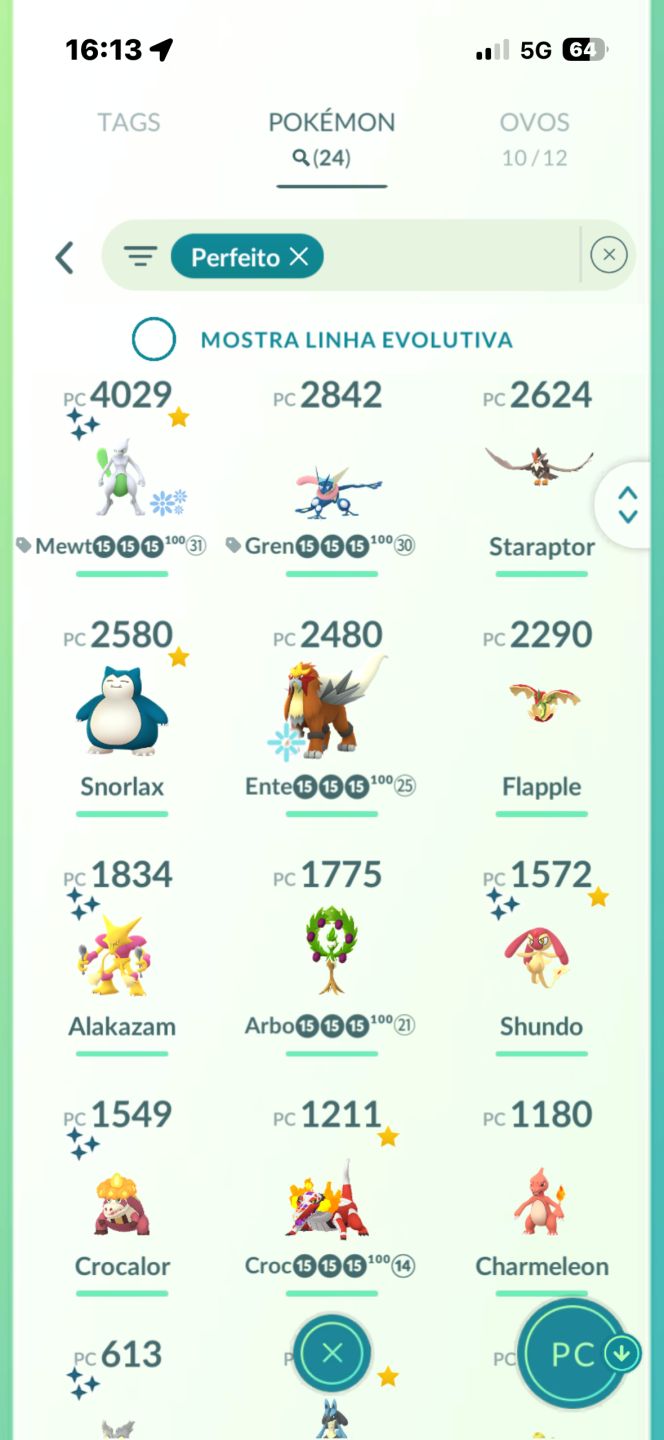 Conta Pokémon go 3 mewtow armadura 1 mesprit shundo 6 shundo 40 lendários