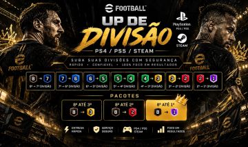 UP DE DIVISÃO eFootball (Steam / PlayStation)