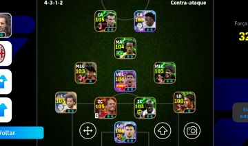 Conta de efootball braba com Elenco forte