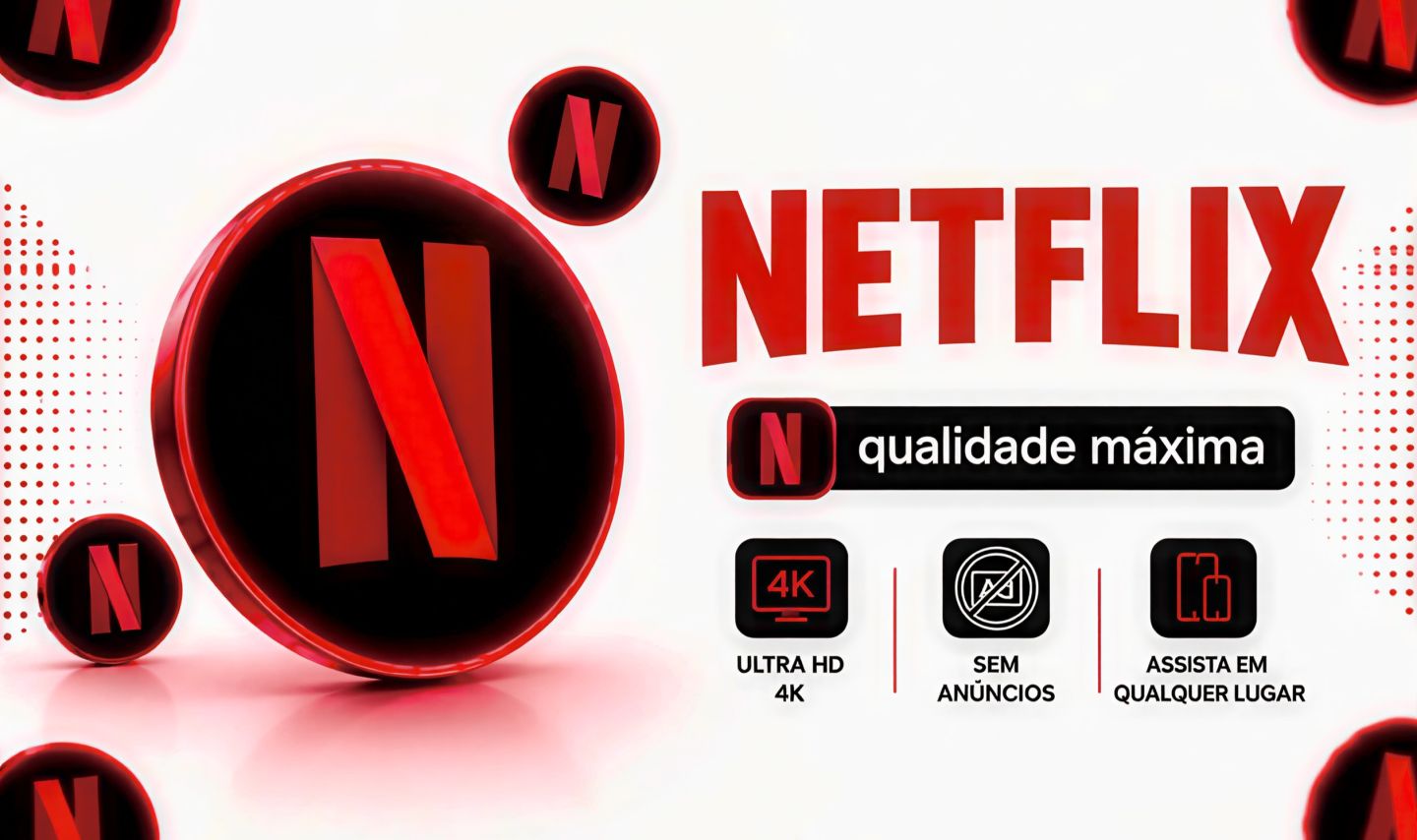 (Promoção) Netflix 4K 7 Dias - Conta Compartilhada