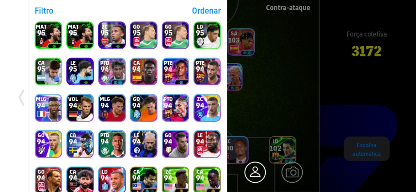 Conta Efootball mobile 1172