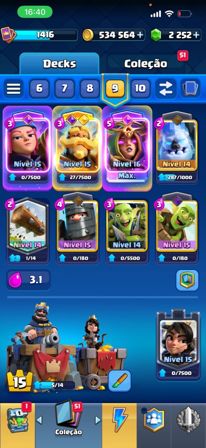 CONTA 10600 DE TROFEU CLASH ROYALE