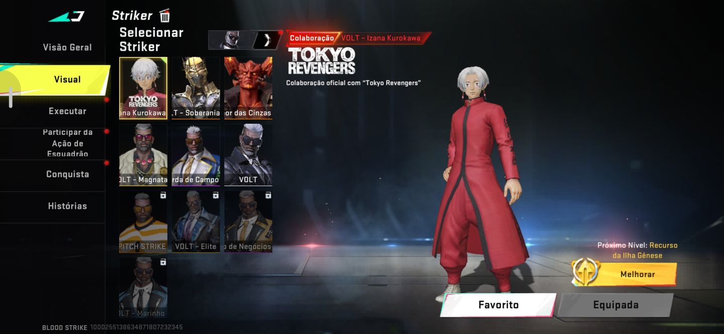 CONTA A VENDA BLOOD STRIKE CONTA COMPLETA GASTEI MAIS DE 20MIL NELA