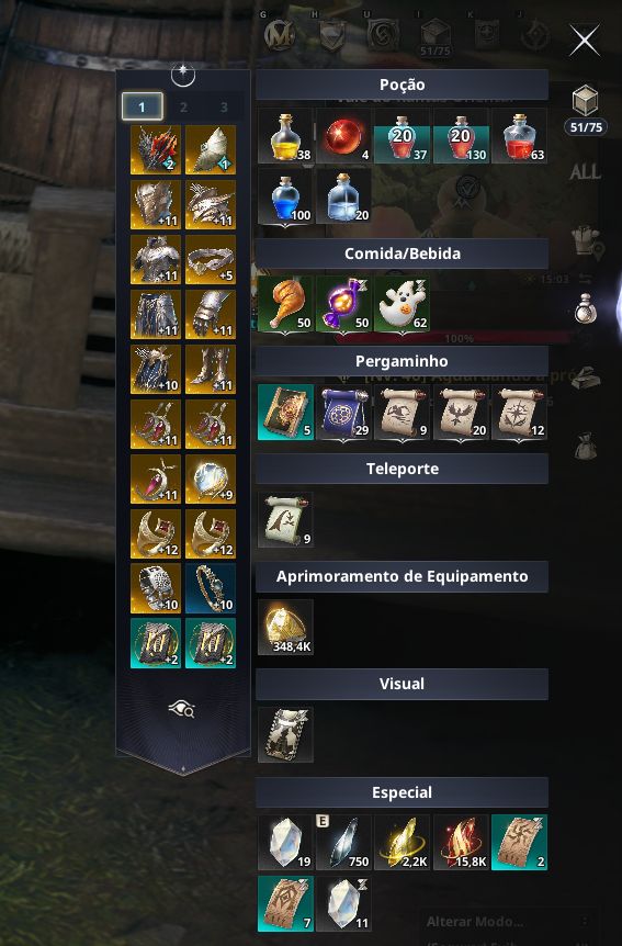 Conta - AION 2 - Cleric - 156K CP/2770GS - Elyos/Ariel - Purple