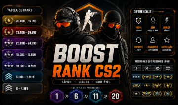 UPGRADE DE RANK CS2