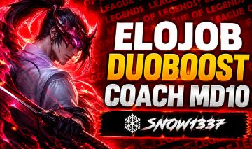 ELOJOB - DUOBOOST - PROMOÇÃO DE AGOSTO LEAGUE OF LEGENDS!