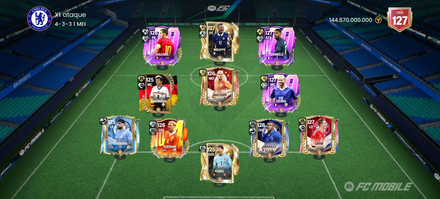 Conta, fc mobile GER 127