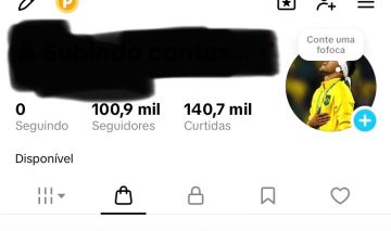 Conta de TikTok shop com +de 100k de seguidores com live ativa [promoçã]
