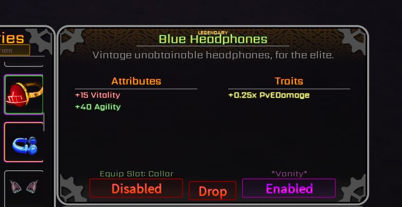 BLUE HEADPHONES (PEROXIDE)