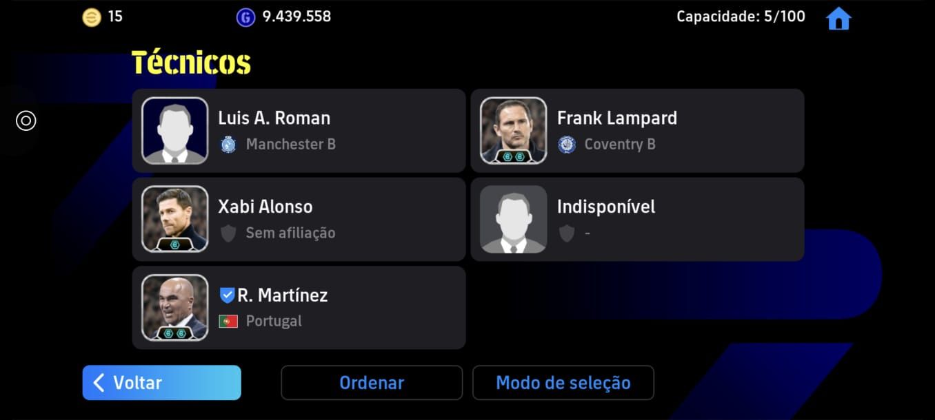 Conta rara e boa de efootball com 3221 de força