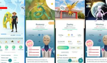 CONTA POKEMON GO LEVEL 56 | 36 LENDARIO | 36 BRILHANTE | RAYQUAZA E MEWTWO IV100