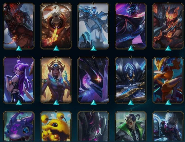 CONTA DE LEAGUE OF LEGENDS COM VIEGO REINADO ESPECTRAL + 207 skins
