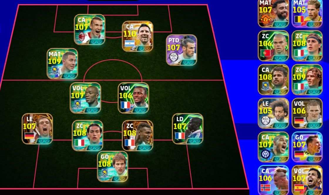 CONTA DE EFOOTBALL FULL UPADA!!! JOGADORES TODOS NO OVERAL MÁXIMO