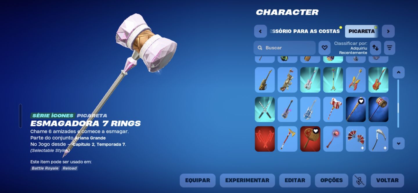 Conta Fortnite (full acesso)