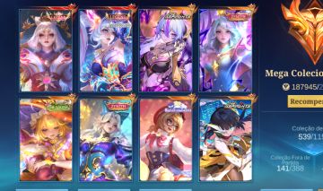 MID/SUP 530+ SKINS MEGA COLECIONADOR