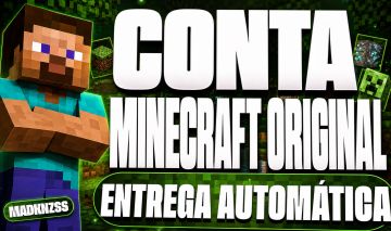 MINECRAFT ORIGINAL JAVA E BEDROCK - 30 DIAS (ENTREGA AUTOMÁTICA)