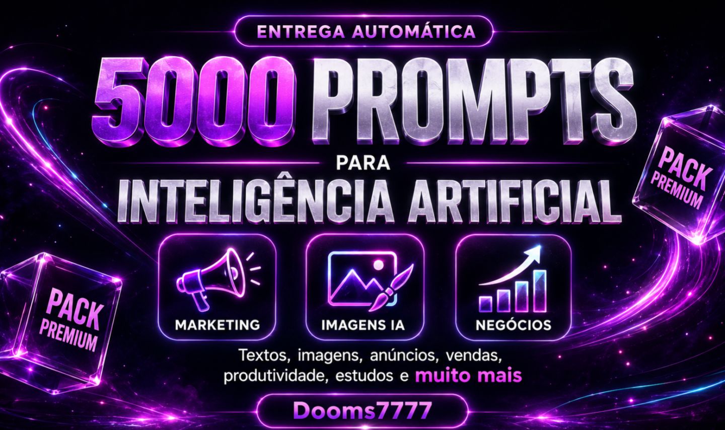GEMINI, CHATGPT - Pack 5000 prompts SEO, Marketing, IA [ENTREGA AUTOMATICA]