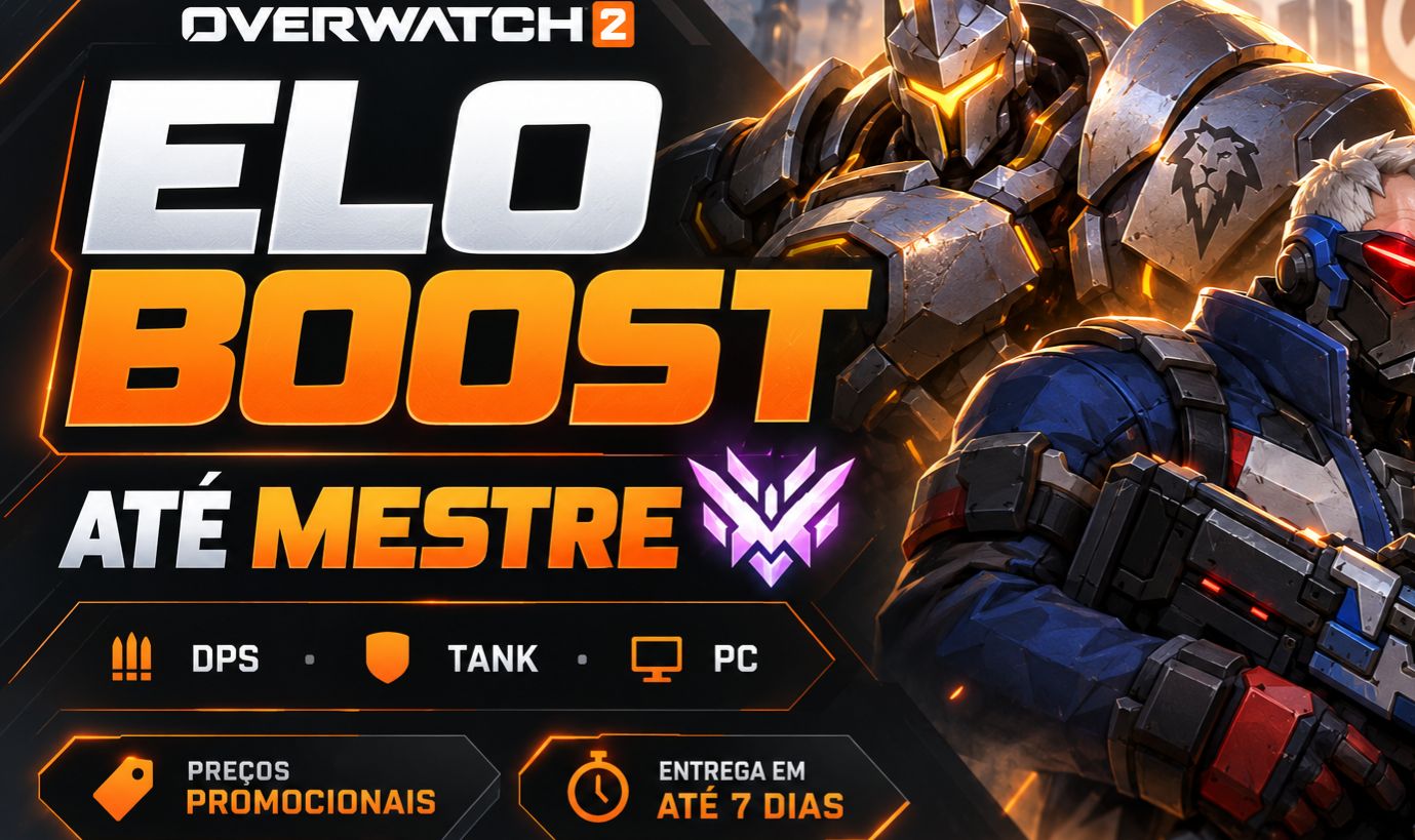 [PROMOÇÃO] Overwatch 2 Elo Boost | Season 5 | DPS & Tank | PC
