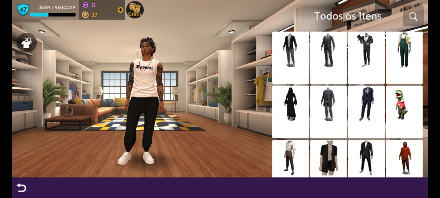 Conta de Avakin Life